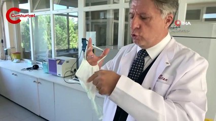İki saatten fazla kullanılan maskeleri laboratuvarda inceledi: Gördüklerine inanamadı