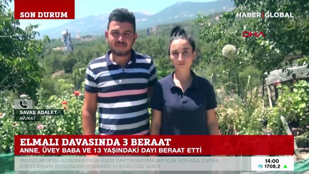 Elmalı davasında karar: Anne, üvey baba ve dayı beraat etti