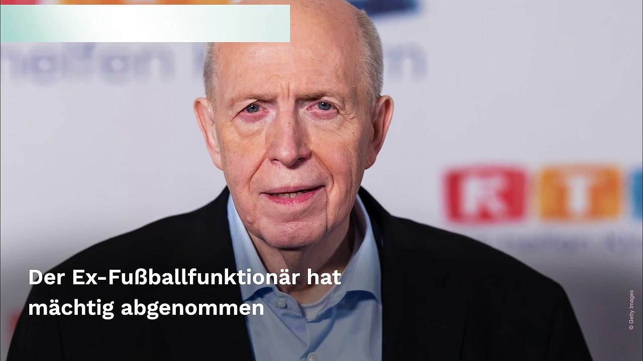 Reiner Calmund: Der Ex-Manager ist nicht mehr wiederzuerkennen