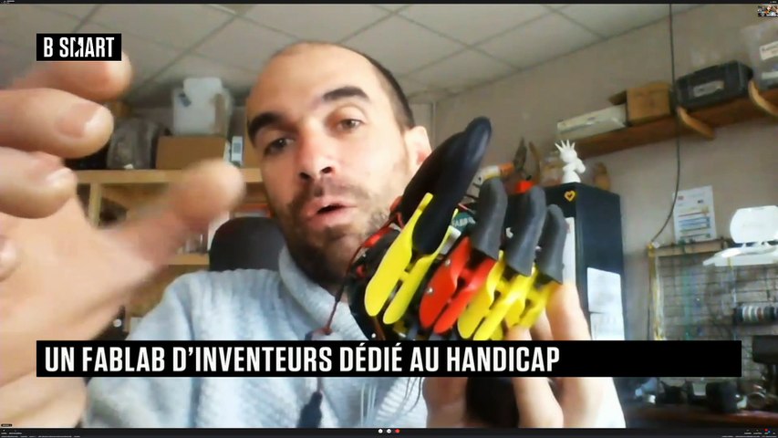 Un fablab d'inventeurs dédié au handicap
