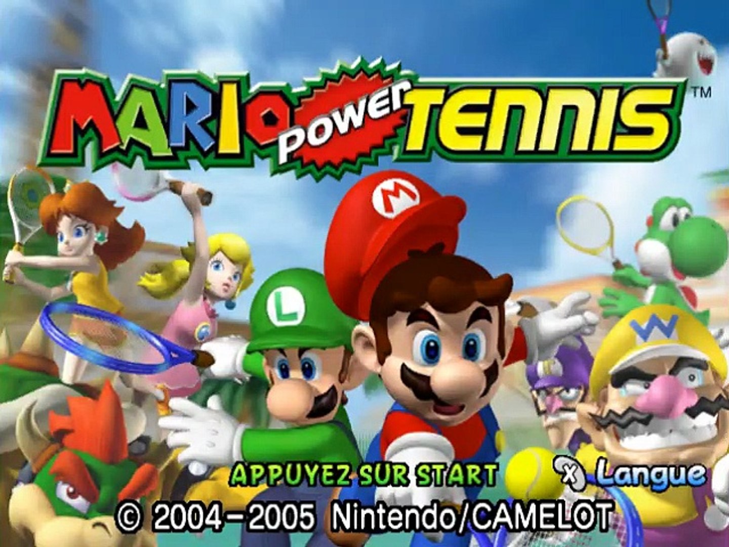 Mario Power Tennis online multiplayer - ngc - Vidéo Dailymotion