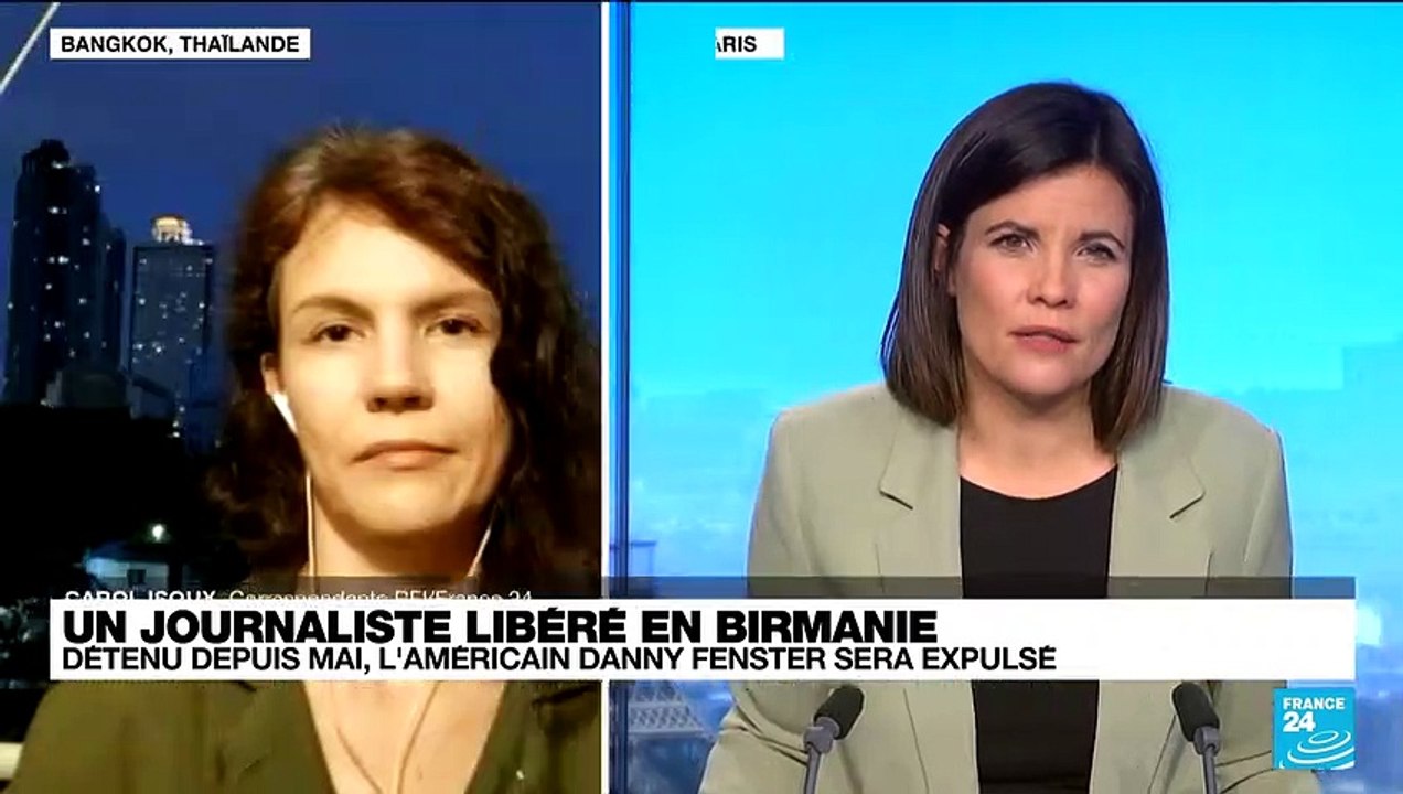 Birmanie : le journaliste américain Danny Fenster détenu depuis mai, a été libéré