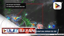 LPA, nabuo malapit sa bahagi ng Hinatuan, Surigao del Sur at magpapaulan sa Visayas at Mindanao hanggang sa mga susunod na 2-3 araw