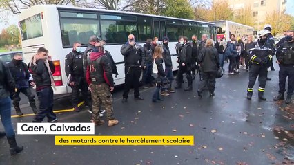 Des bikers se mobilisent contre le harcèlement scolaire