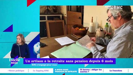 RMC s’engage pour vous : Un artisan à la retraite sans pension depuis six mois - 15/11