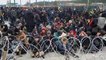 شاهد: مهاجرون يحتشدون عند المعبر الحدودي بين بولندا وبيلاروس