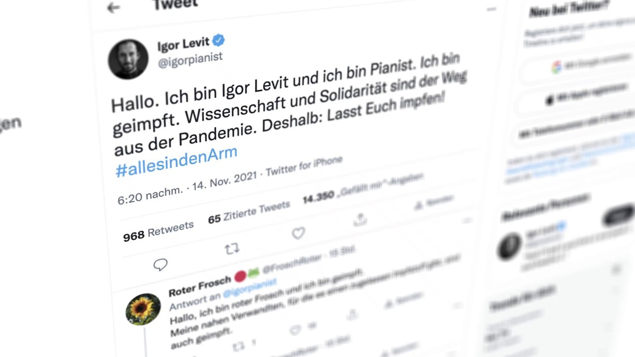 #allesindenarm: twitter-kampagne will zum impfen bewegen