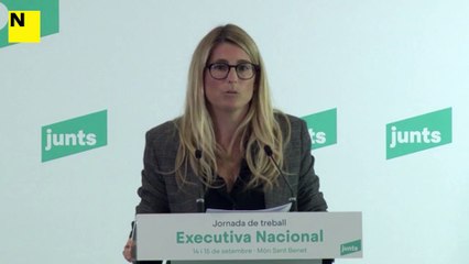 Junts emplaça Aragonès a actuar per preservar l'acord de govern amb Junts i CUP