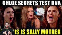 The Young And The Restless Chloe suspects Phyllis and Sally are related by blood, secretly tests DNA