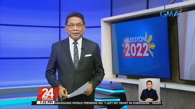 #Eleksyon2022 update – November 15, 2021 | 24 Oras