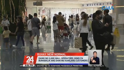 Adjusted mall operating hours ngayong magpapasko, sinimulan na | 24 Oras