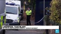 Liverpool taxi blast treated as 'terrorist incident'