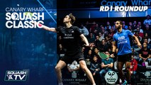 Squash: Canary Wharf Classic 2021 - Rd1 Roundup [Pt.2]