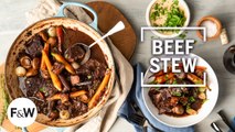 Beef Stew in Red Wine Sauce
