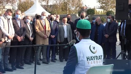 Suriye'ye 11 yardım tırı gönderildi