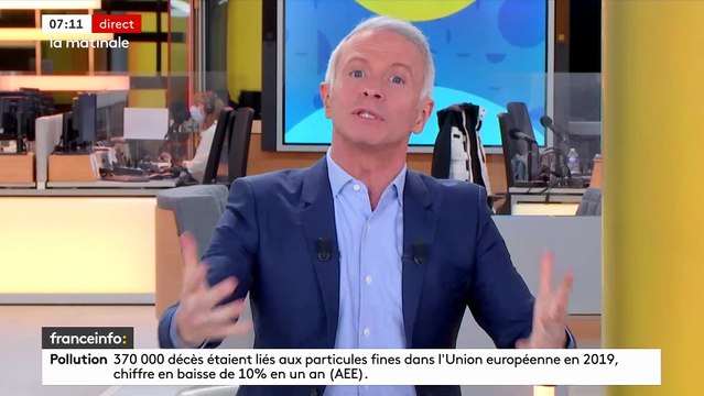 Les matins présidentiels de franceinfo avec Marine Le Pen
