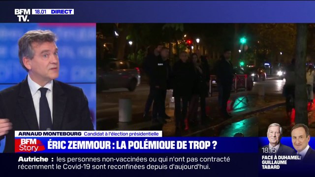 Arnaud Montebourg sur les propos d'Eric Zemmour: Je considère que François Hollande a fait son travail