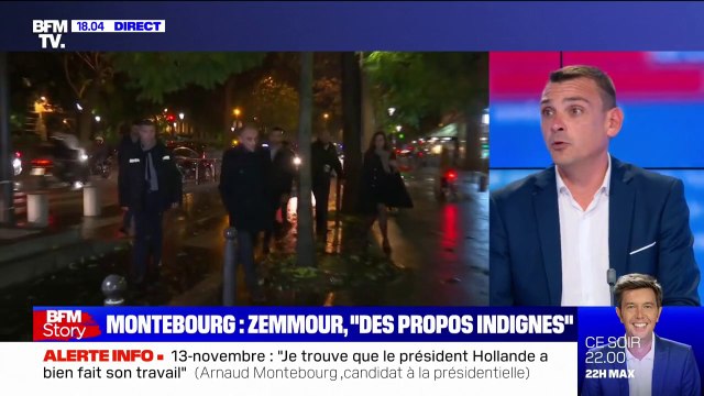 Benjamin Cauchy, soutien d'Éric Zemmour le 13 novembre 2015 était un symptôme de cette guerre de civilisations