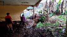 Bangunan Sekolah di Lembang Hancur Diterjang Banjir Bandang