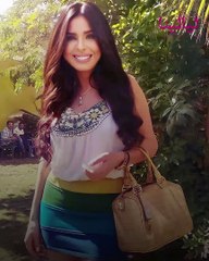 فستان زفاف دينا عبارة عن هوت شورت ونجوم الفن يهنئونها على الزواج