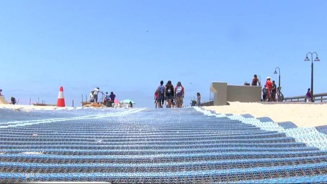 Playa de San Diego habilita acceso para personas en silla de ruedas
