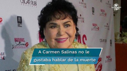 Carmelita Salinas sigue sin evolución; sus movimientos son involuntarios, dice su nieta