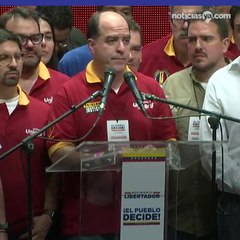 Julio Borges celebra resultados de consulta popular