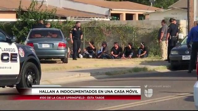 Arrestan a grupo de inmigrantes indocumentados