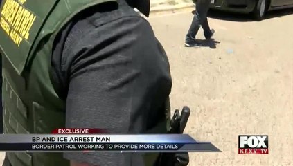Border Patrol and ICE Arrest Man in Mission