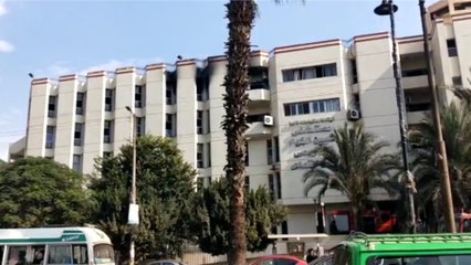السيطرة على حريق في المستشفى التعليمي بالمنوفية