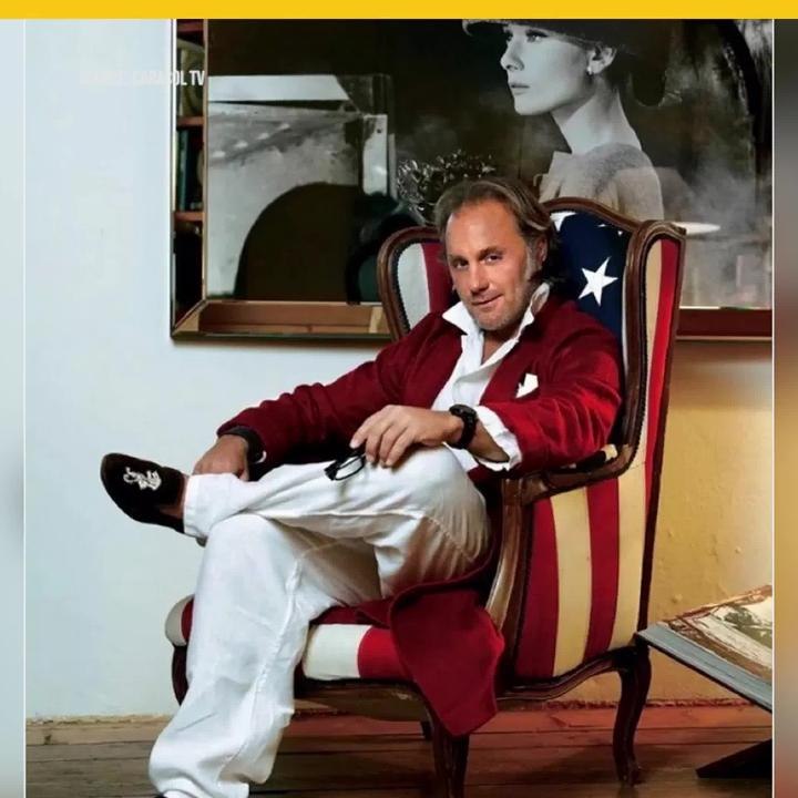 Gianluca Vacchi no era tan galanazo