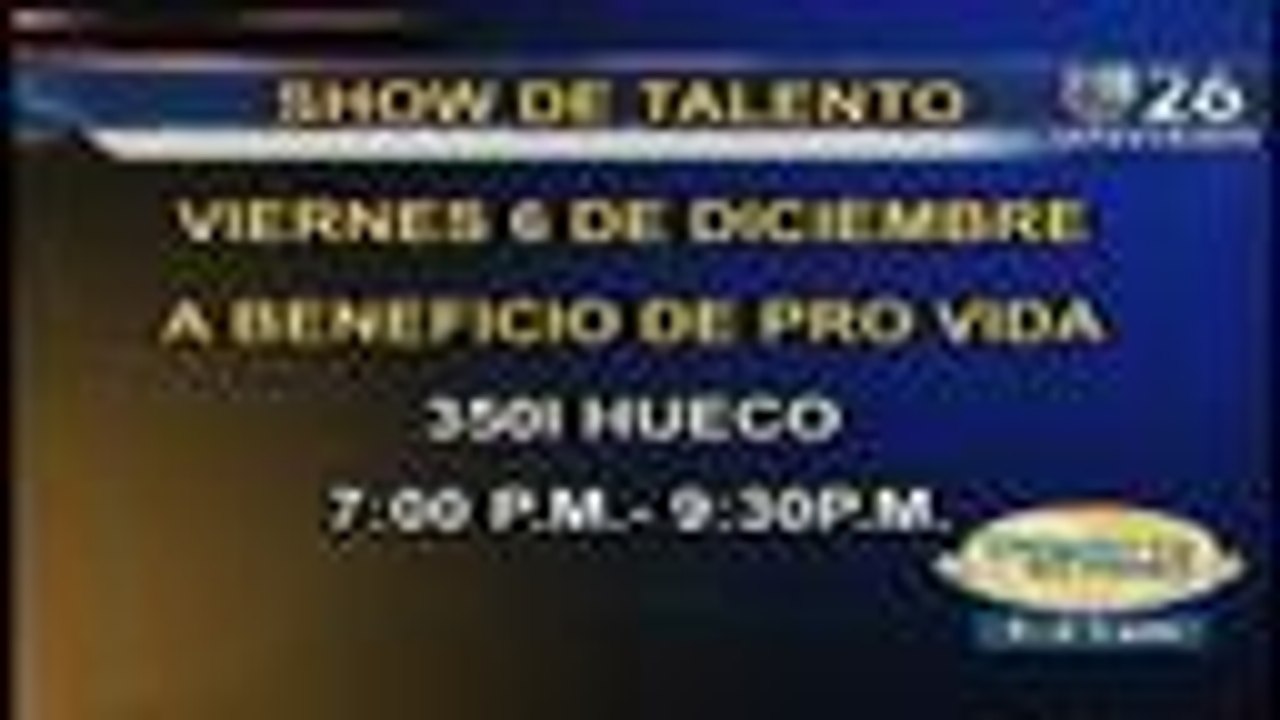 SHOW DE TALENTO ( Pro Vida )