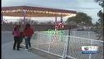 Sigue controversia por luces navideñas en Shawver Park