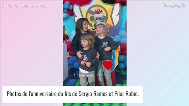 Sergio Ramos et Pilar Rubio mettent le paquet pour les 6 ans de leur fils Marco