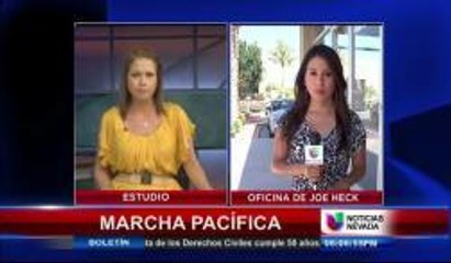 Marcha pacifica por falta de reforma migratoria