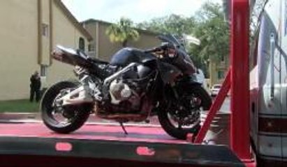 Tampa: Devuelven motocicleta robada a veterano de combate