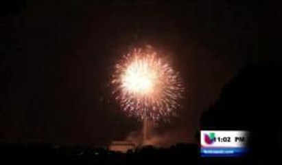 Podrían cambiar de fecha los fuegos artificiales en el Distrito