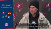 Brady cuts interview short after Tampa lose again