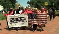 Protestan ante la Casa Blanca para pedir freno a deportaciones