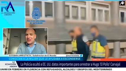 La policía ocultó a EE.UU datos importantes para arrestar a 'El Pollo' Carvajal