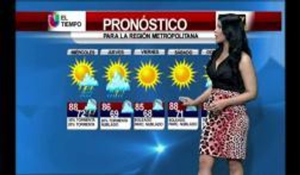 Pronóstico del tiempo extendido para el área metropolitana