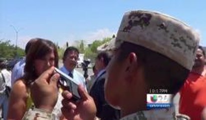 Intercambian Armas de Fuego por despensas en Juarez