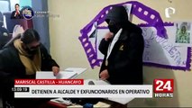 Huancayo: detienen a alcalde por presuntamente pertenecer a una organización criminal