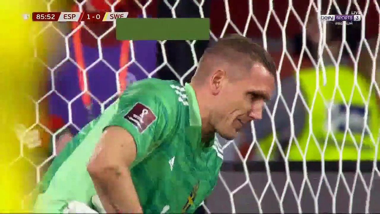 #اسبانيا 1 × 0 #السويد | هدف اللقاء كامل الإعاداااات⚽️