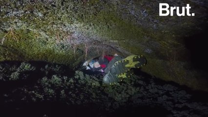 This uncle-nephew duo post amazing videos of their adventures caving