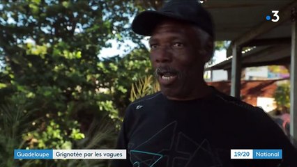 Guadeloupe : l'érosion menace les habitations