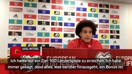 Witsel über EM in Deutschland: "Ein Bonus"