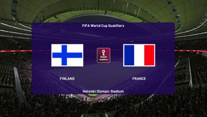 Finland vs France || World Cup Qualifiers - 16th November 2021 || PES 2021