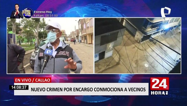 Callao: nuevo crimen por encargo conmociona a vecinos de Carmen de la Legua