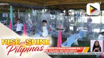 Unang araw ng pilot run ng face-to-face classes sa Davao region, naging matagumpay
